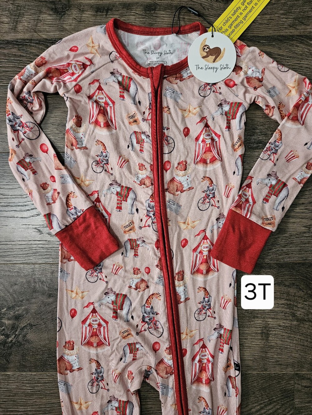 The Sleepy Sloth Horror Circus 3T Zippy